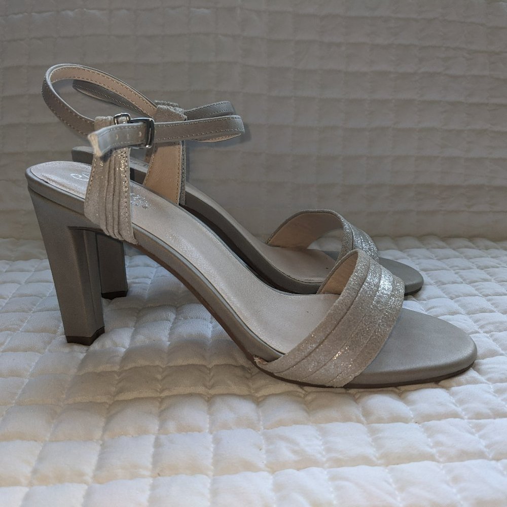 Champagne Seychelle Ankle Strap Dress Heel